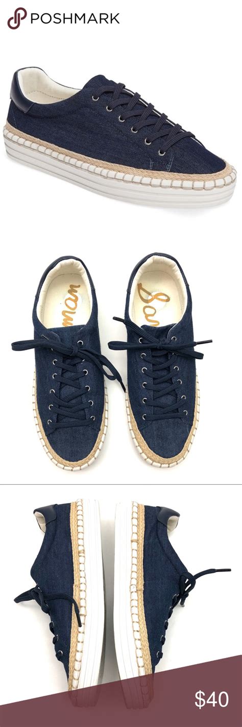 fake sam edelman shoes|sam edelman denim sneakers.